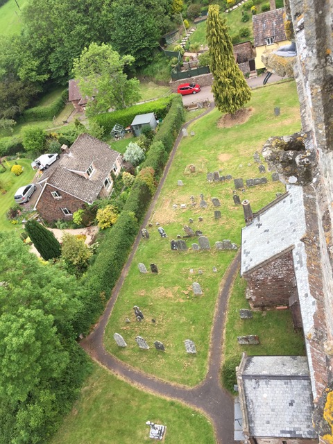 View of the graveyard View of the graveyard